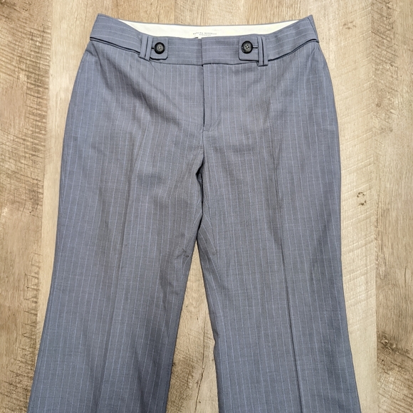 Banana Republic Jackson fit Gray Wool Blend Trouser Pants - Picture 2 of 11